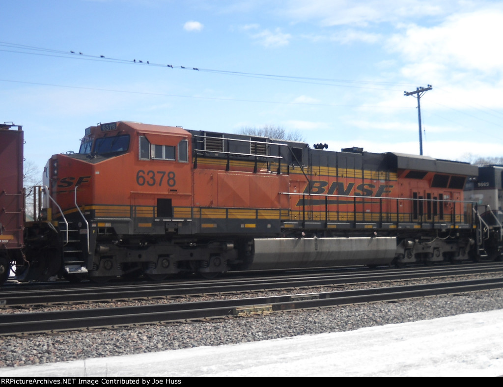 BNSF 6378